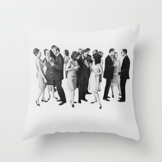 the cold war Throw Pillow
