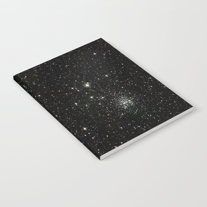 Space - Stars - Starry Night - Black - Universe - Deep Space Notebook