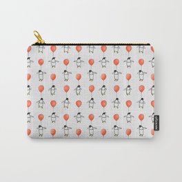 Penguin Balloons Pattern Carry-All Pouch