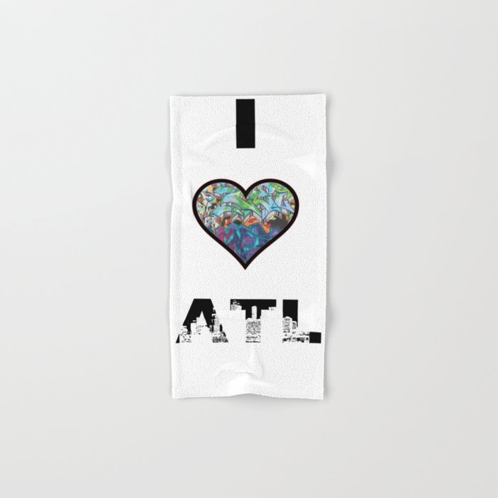 I Heart ATL Hand & Bath Towel