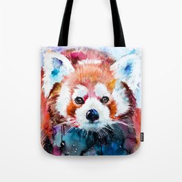 Red panda Tote Bag