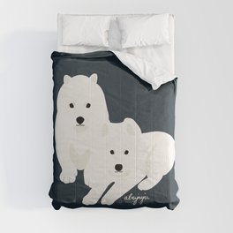 Samoyed puppy Comforter