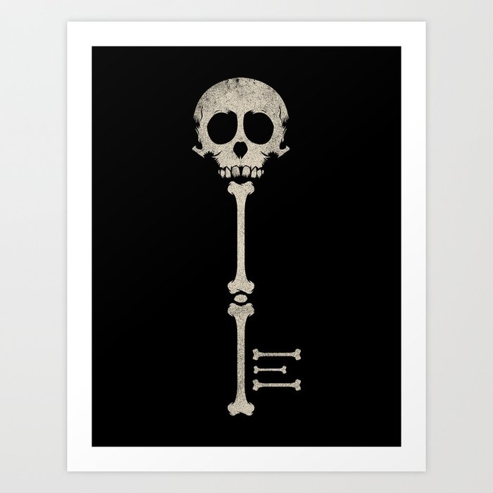 Skeleton Key Art Print