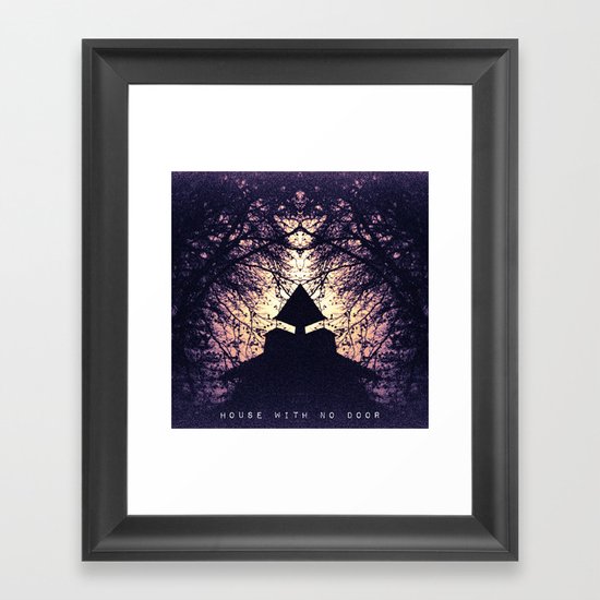 House with no door Framed Art Print