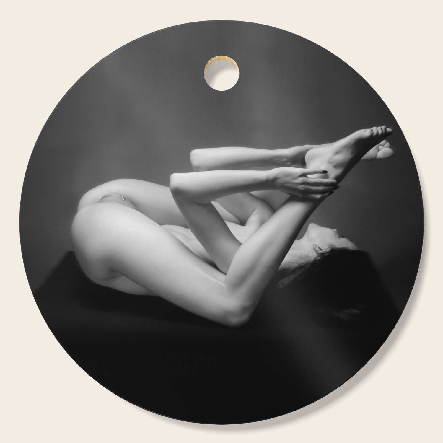 7485s Mak Submissive Nude Woman Inspection Erotic Black White Bare Breasted Naked Girl Cutting Board By Artonline Society6