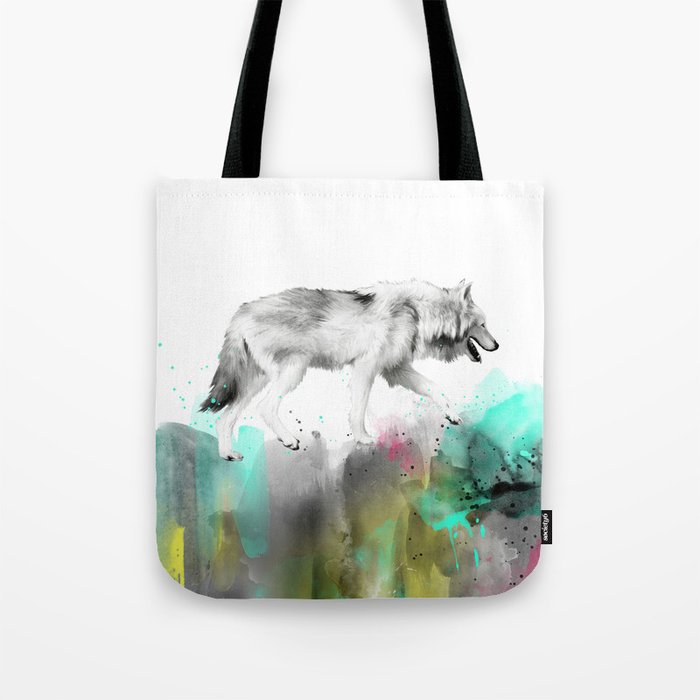 Wild No. 3 // Wolf Tote Bag