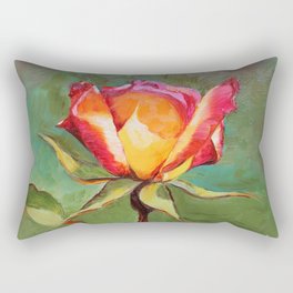 "Lonely Rose #1" Rectangular Pillow