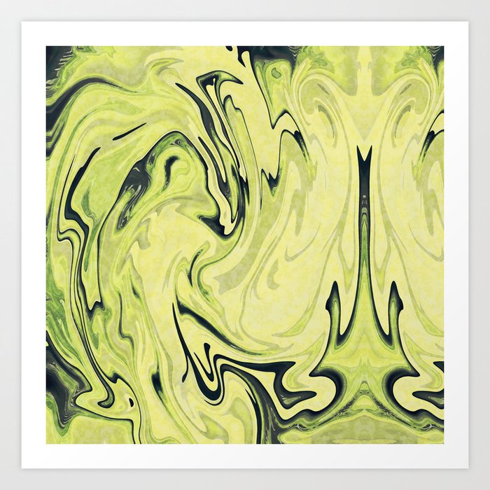 Abstract Painting X 8 Art Print