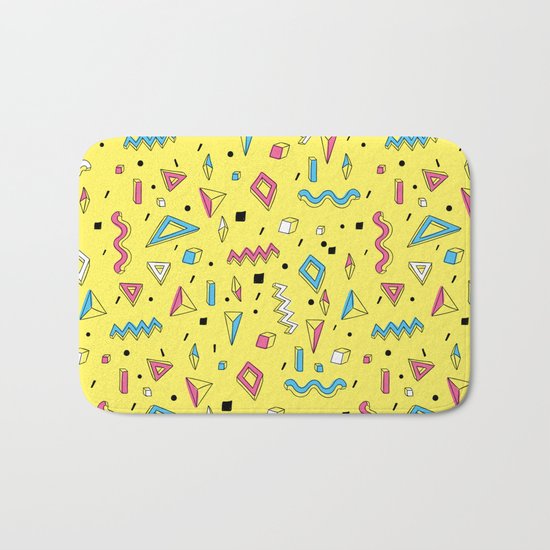 Memphis Art Bath Mat