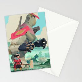 Pelle and Shovel Stationery Cards