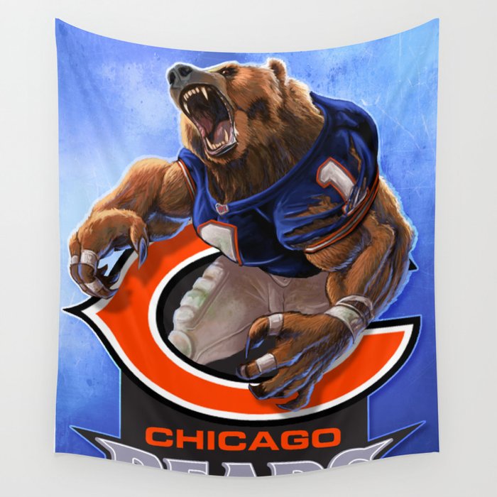 Chicago WereBear Wall Tapestry