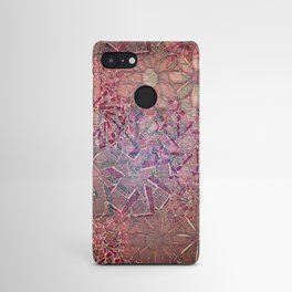 Cherry Red Kaleidoscope Android Case