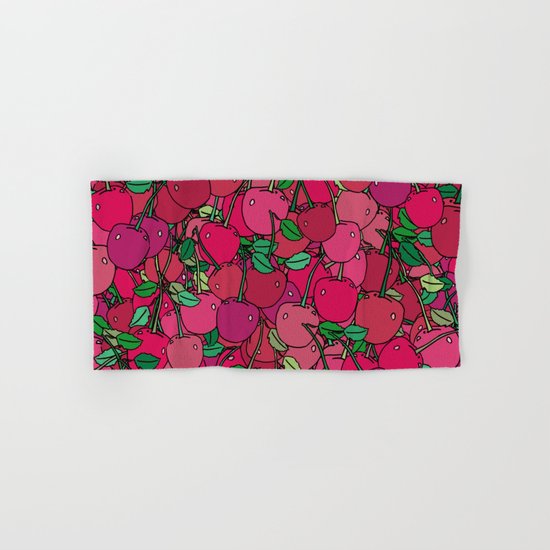 Cherry Mix Hand & Bath Towel