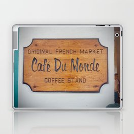 Cafe Du Monde New Orleans Photography Laptop & iPad Skin