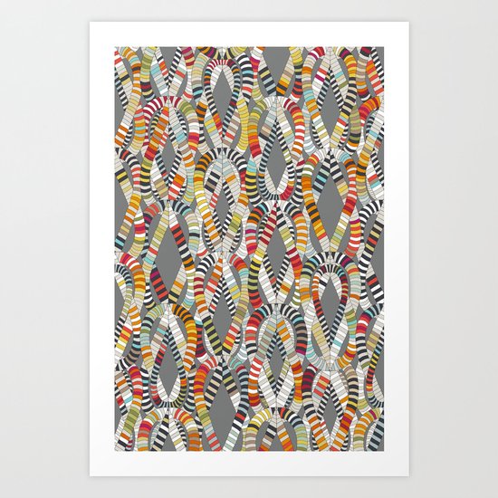 knot drop Art Print