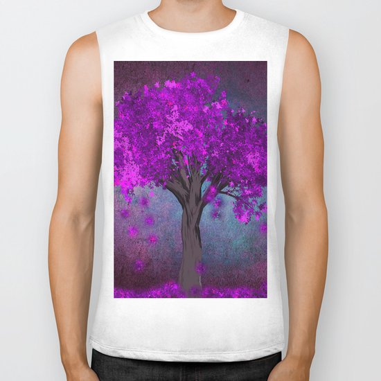 TREE OF PINK Biker Tank
