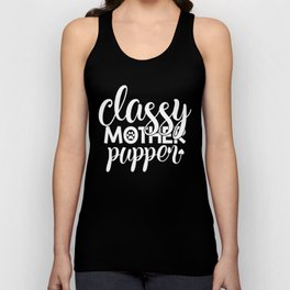 Classy Mother Pupper Funny Cute Pet Lover Unisex Tank Top