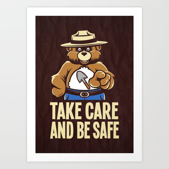 Take Care Art Print