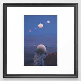 Moons Framed Art Print