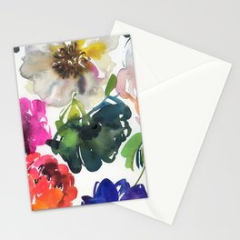 soft anemones N.o 7 Stationery Card