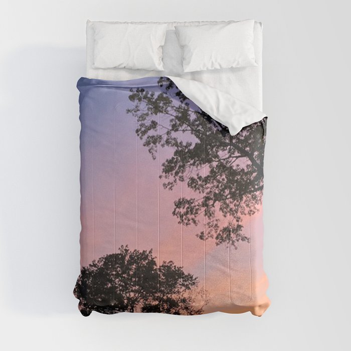Sunset in Pink Comforter