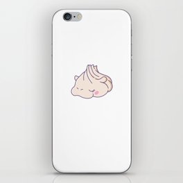 Funny Hippo Dumpling Cute Kawaii Aesthetic iPhone Skin