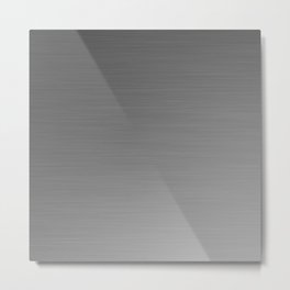 Smooth Sheet Metal Dull Ombre Texture Graphic Design Metal Print | Texture, Trendy, Graphicdesign, Industrial, Concept, Metals, Stainlesssteel, Dullfinish, Smooth, Black and White 
