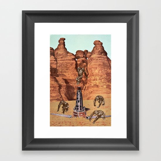 2001 Framed Art Print