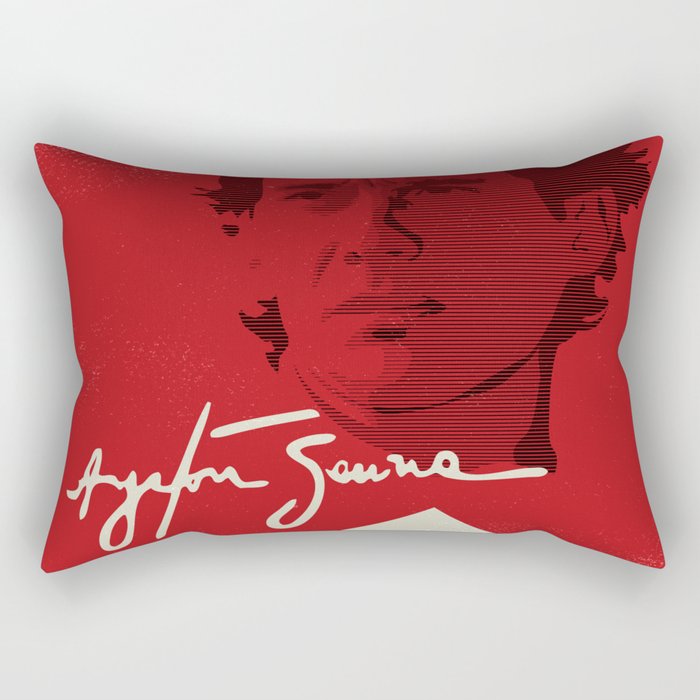 Ayrton Senna Rectangular Pillow