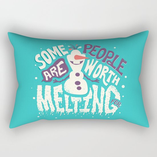 Worth melting for Rectangular Pillow