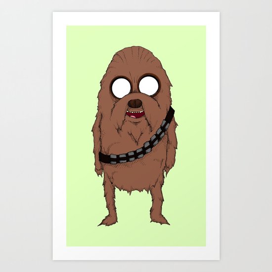 Jakebacca Art Print