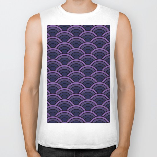 Night Waves Biker Tank