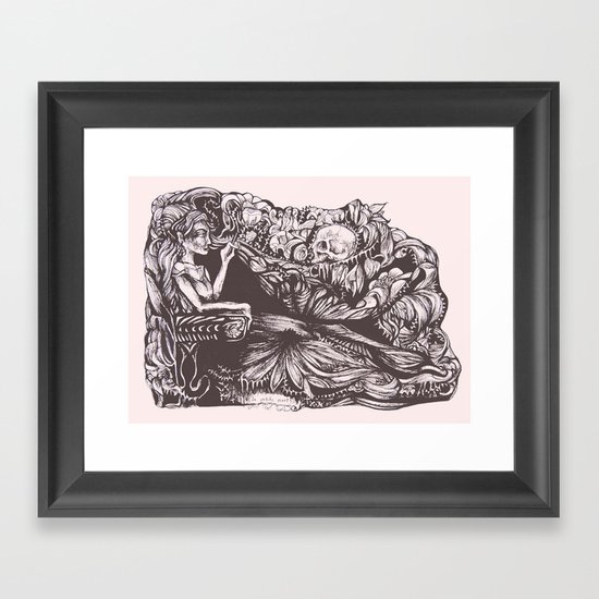La Petite Mort Framed Art Print
