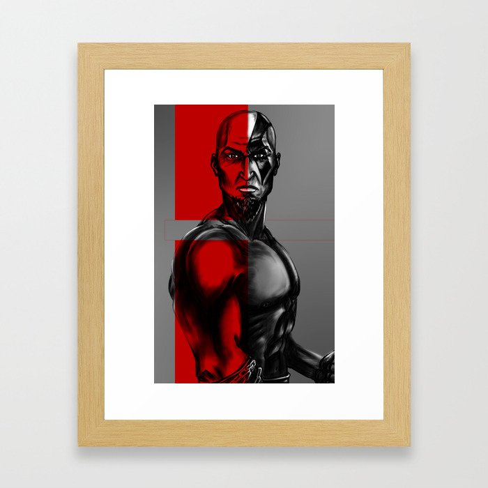 Kratos Art Framed Art Print