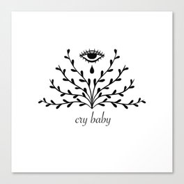 Cry Baby Canvas Print