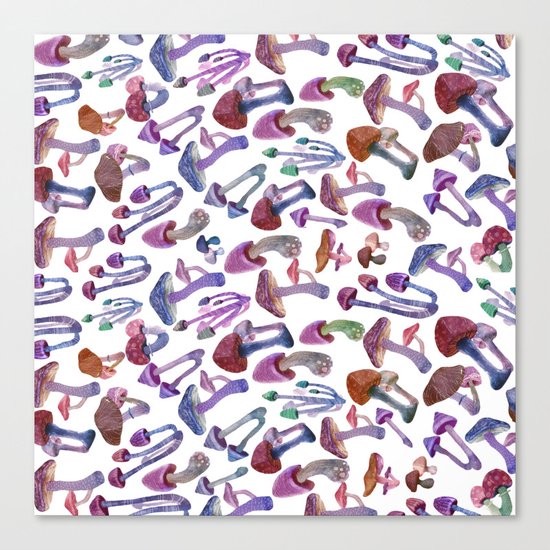 mushrooms Canvas Print