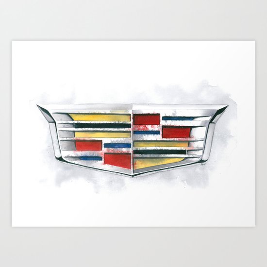 Cadillac #1 Art Print