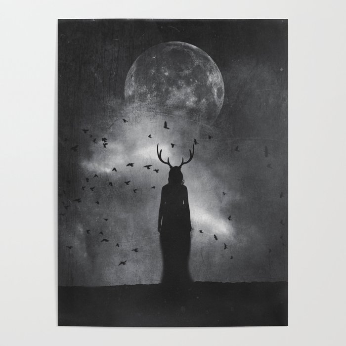 Goddess of the Moon Poster