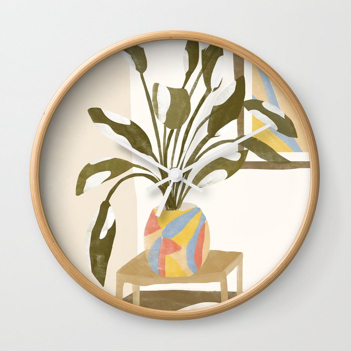 The Plant Room Wall Clock