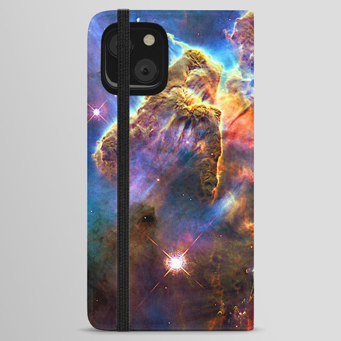 Carina Nebula Star Forming Pillars iPhone Wallet Case