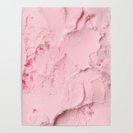 Ice cream strawberry Poster