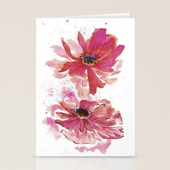 Poppy Stationery Cards