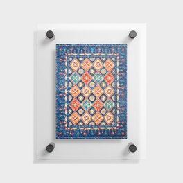 Oriental Traditional Moroccan Handmade Fabric Style Artwork  Floating Acrylic Print
