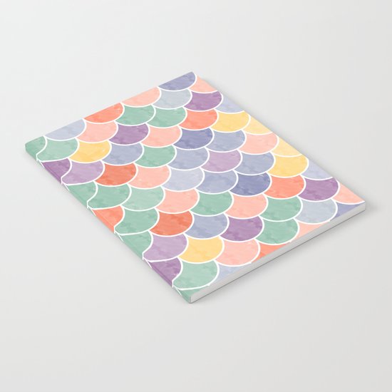 Watercolor Lovely Pattern VVXVIV Notebook