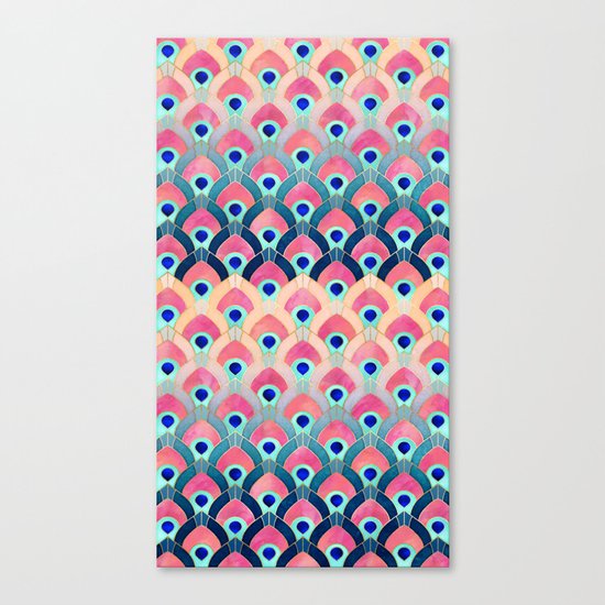 Feathered 1 - Long Canvas Print