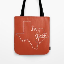 hey y'all – inverse Tote Bag