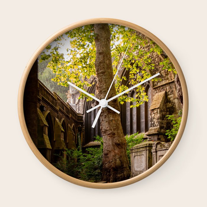 Kensington Tranquility Wall Clock By Adriennepage Society6