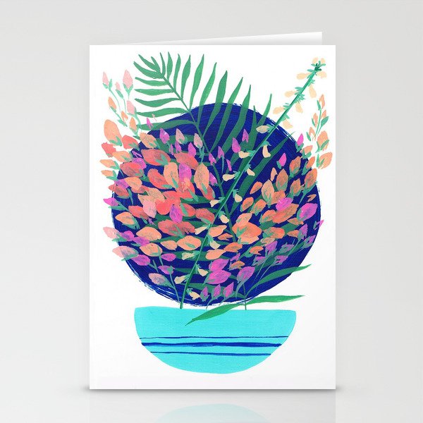 Floral Cascade Stationery Cards