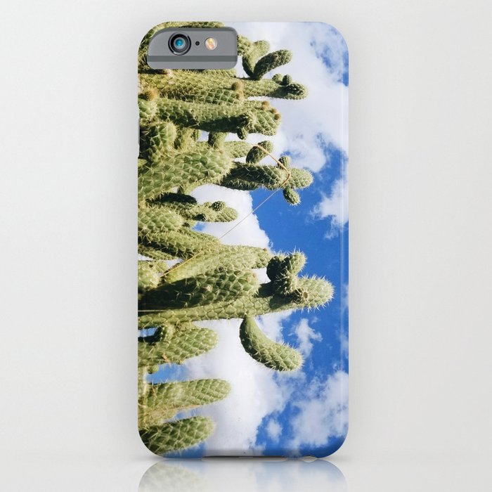 Cacti sky iPhone Case