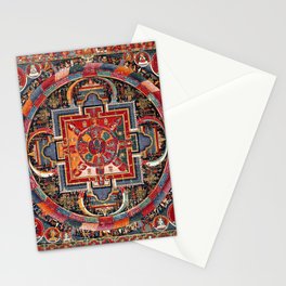 Twenty-three Deity Nairatma Mandala Thangka Tibetan Buddhist art Stationery Card